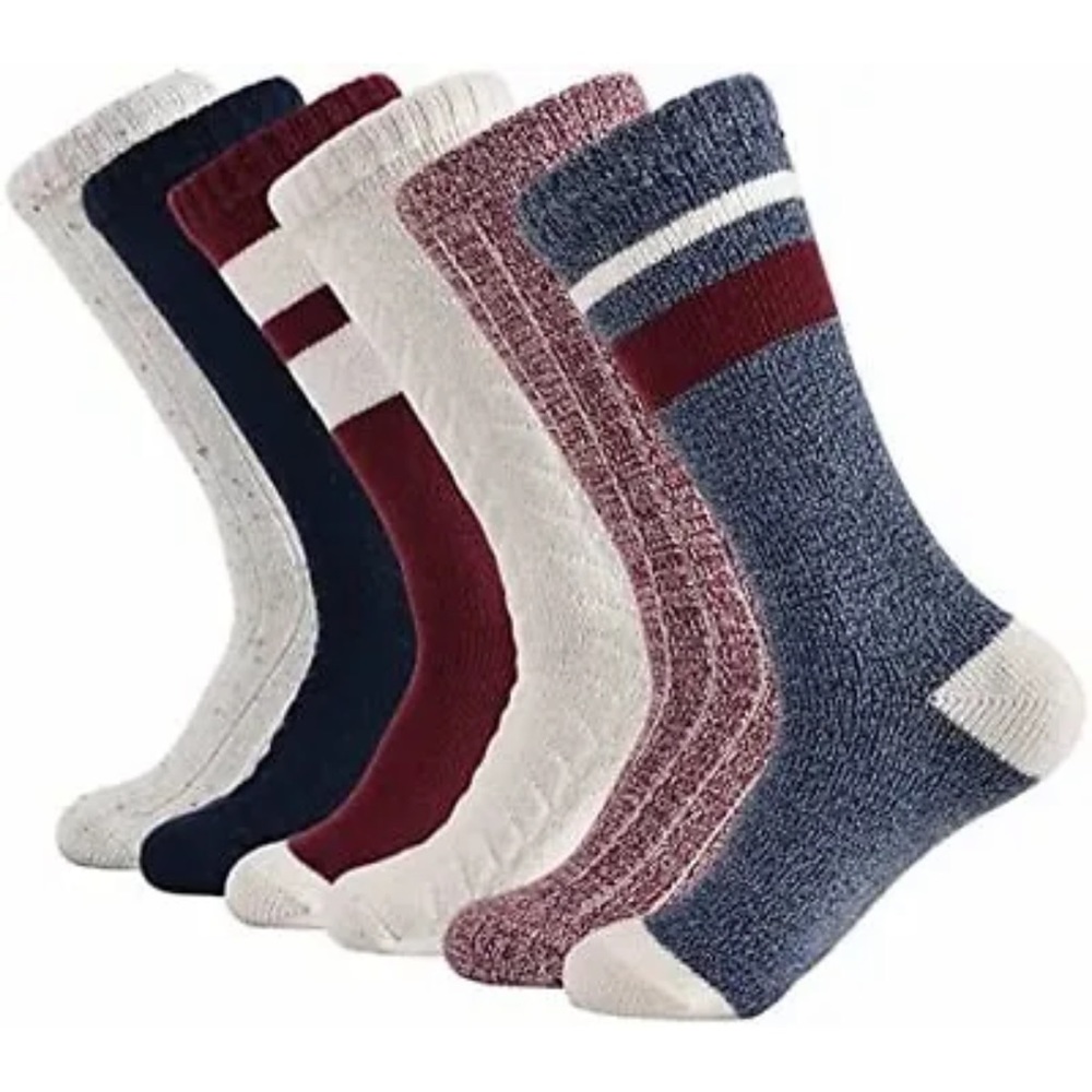 Lucky Brand Boot Socks 5 Pair Womens Cozy Cabin Socks Size 4-10 NWT